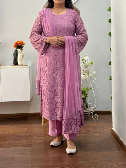 Berry Rose Suit Set