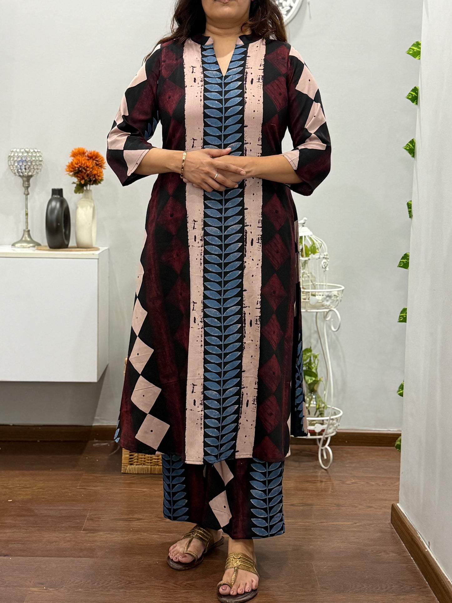 Navadha A Line Co ord Set