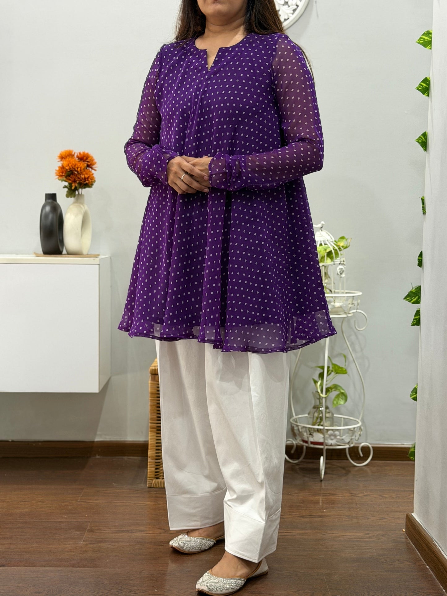 Nayab Umbrella Kurta Farshi Salwar Set