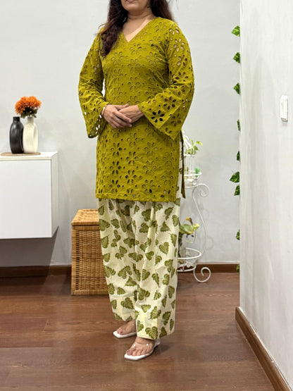 Zahra Kurta Farshi Salwar Set