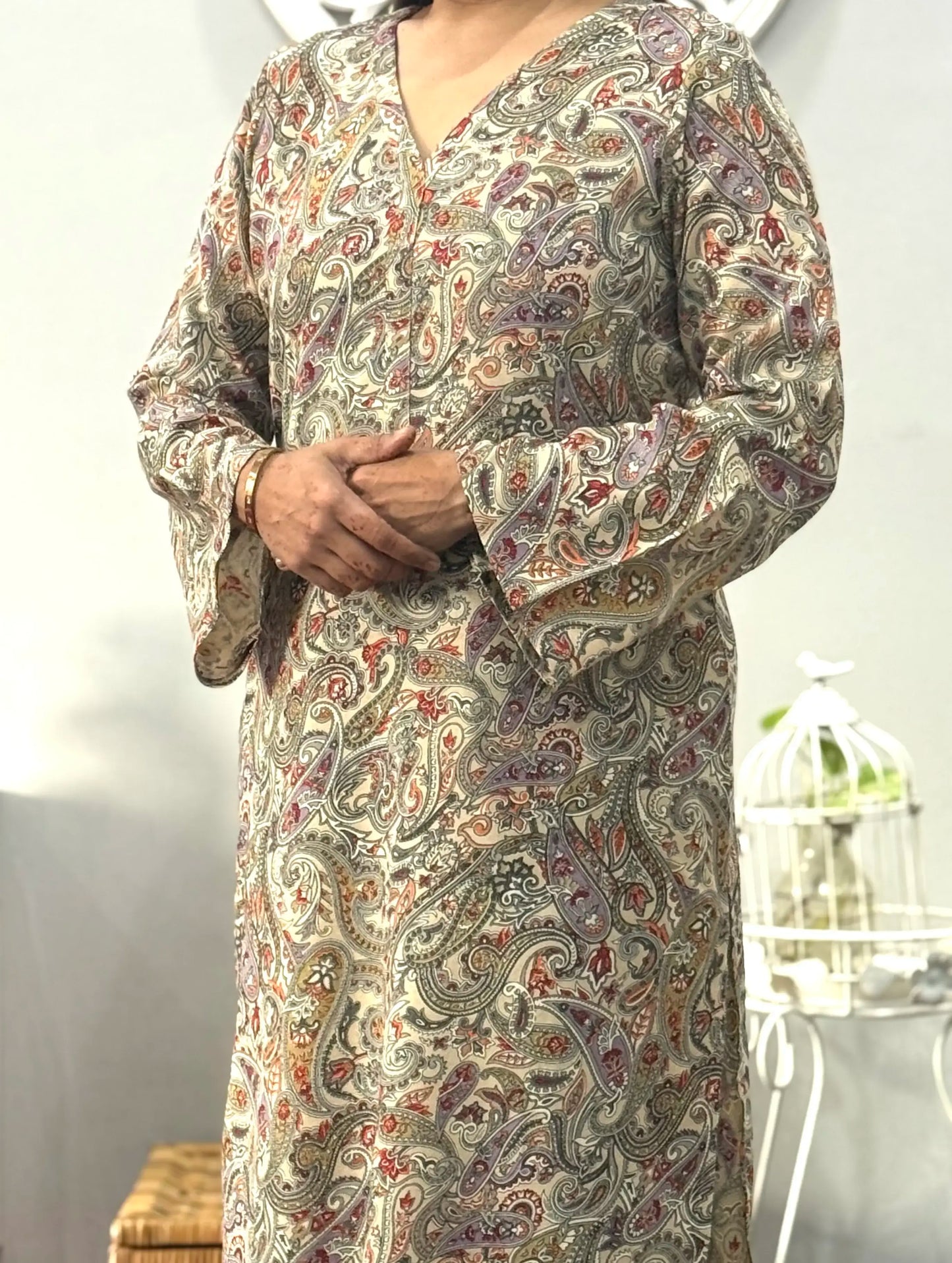 Sandstone Paisley Winter Co-ord Set 3