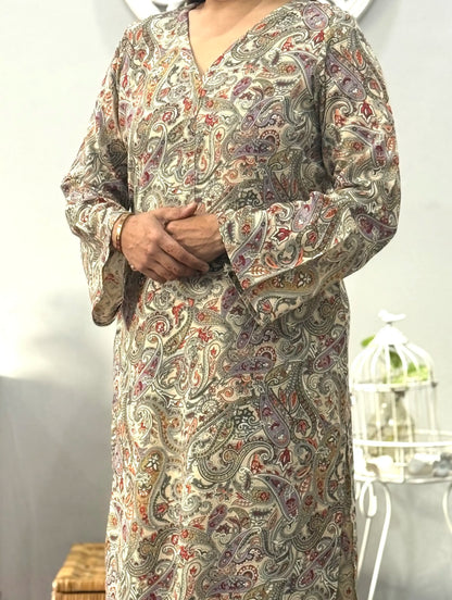 Sandstone Paisley Winter Co-ord Set 3