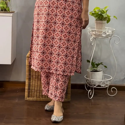 Allure cotton cord set RUST 2