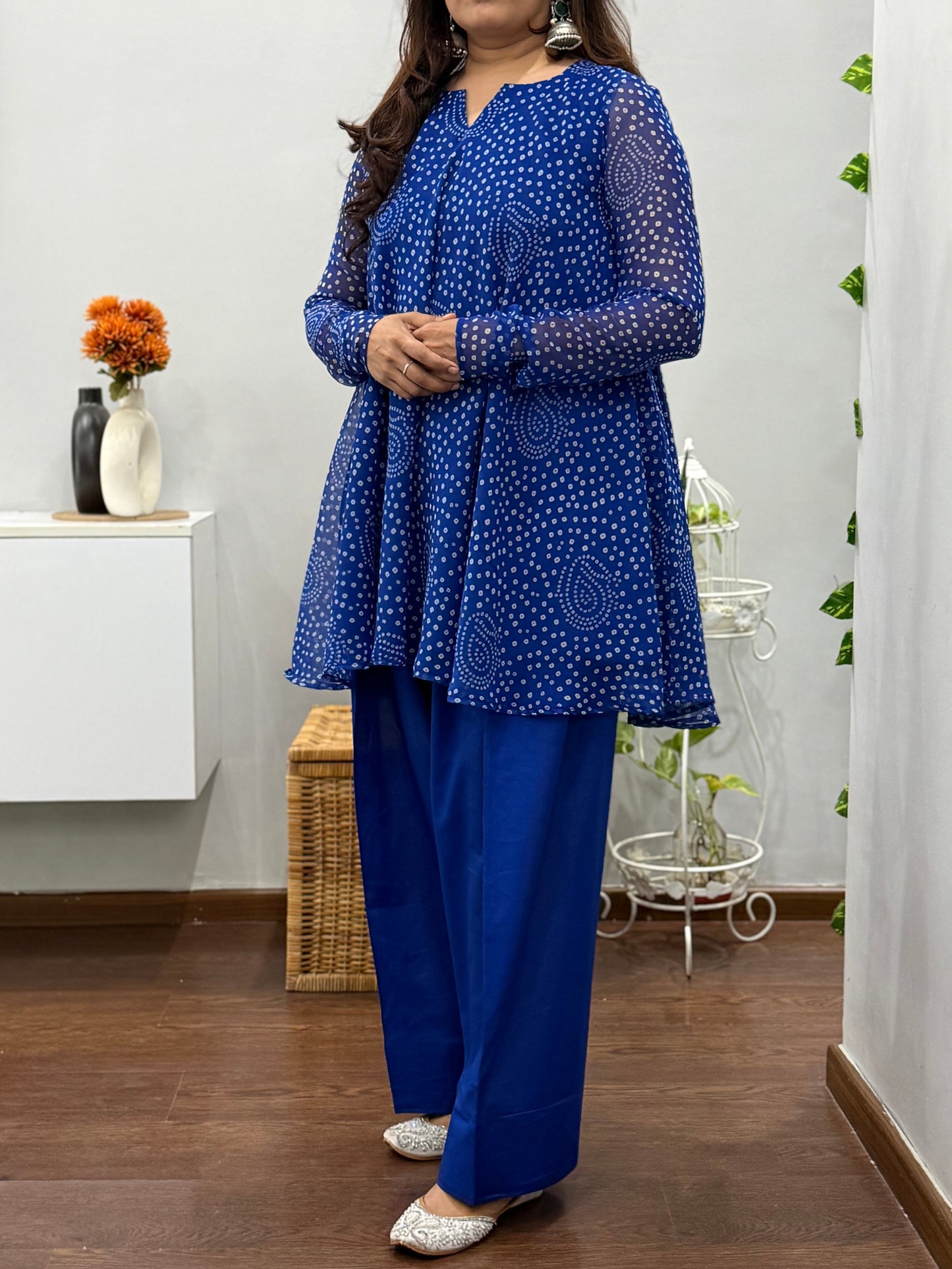 Neelaya Umbrella Kurta Farshi Salwar Set