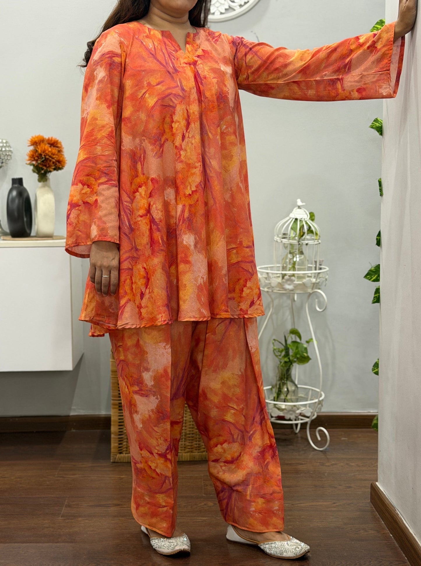 Keerat Umbrella Kurta With Farshi Salwar