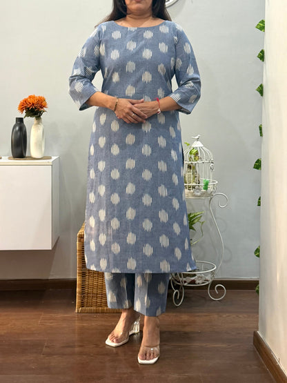Suhaya Ikkat Co ord Set