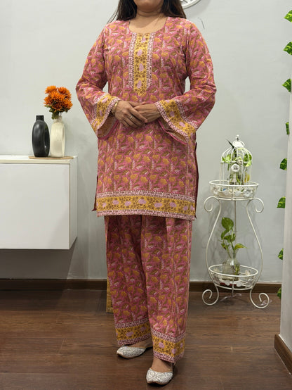 Madhura Kurta Farshi Salwar Set