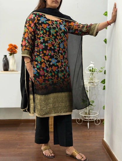 Kalamkari Bloom Suit Set 2