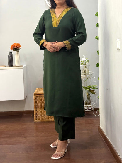 Ishrat Winter Co-ord Set