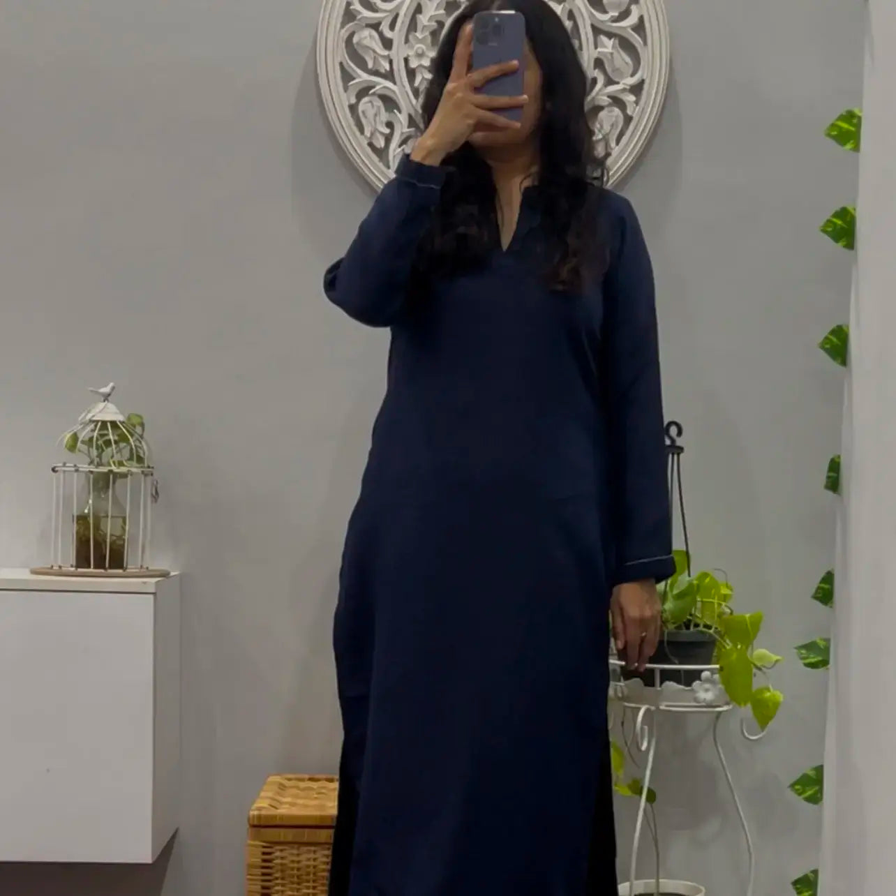 Sushmita Winter kurta palazzo set