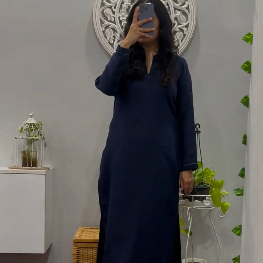 Sushmita Winter kurta palazzo set