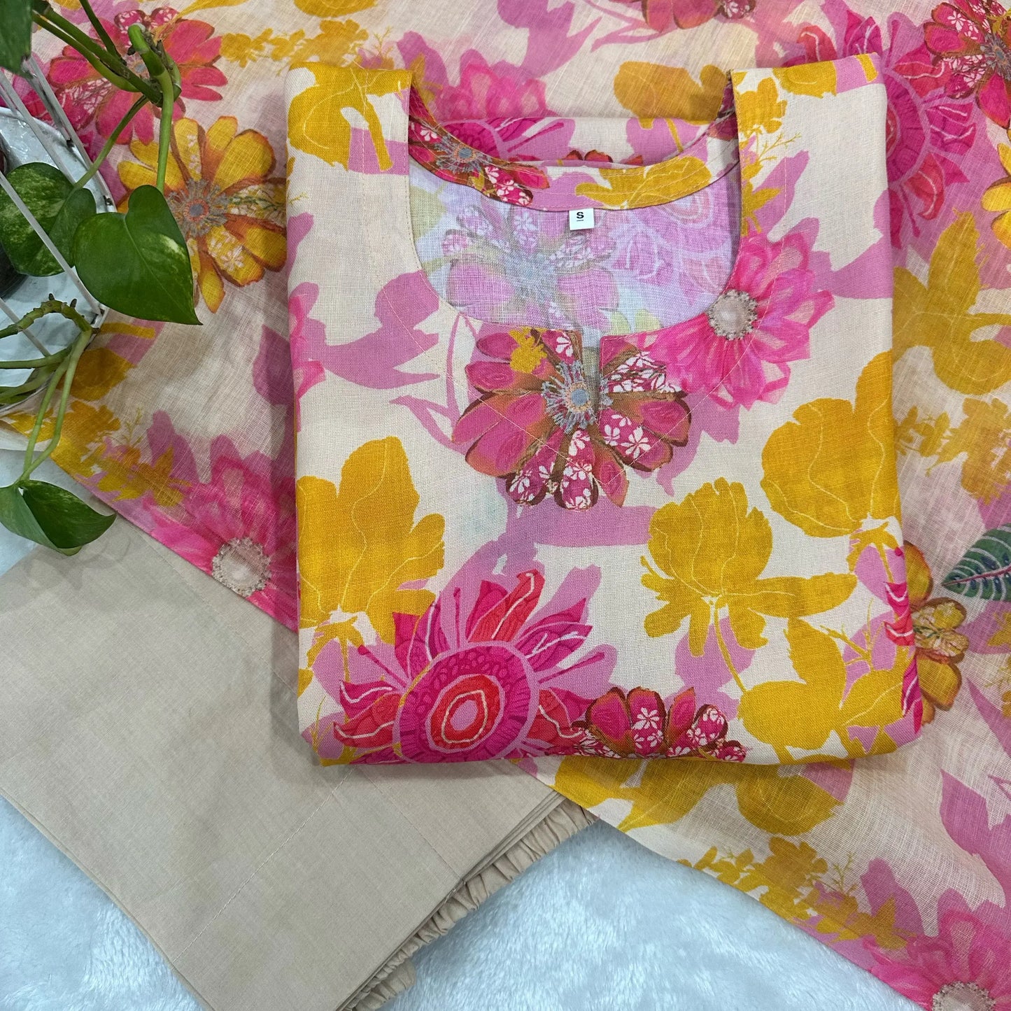 Mimosa Linen suit set