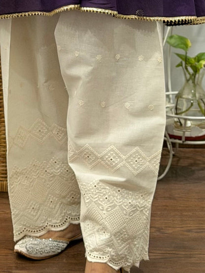 Embroidered Farshi Salwar