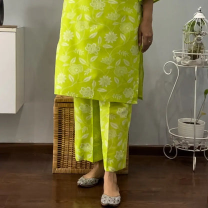 Green Florista Co-ord Set 2