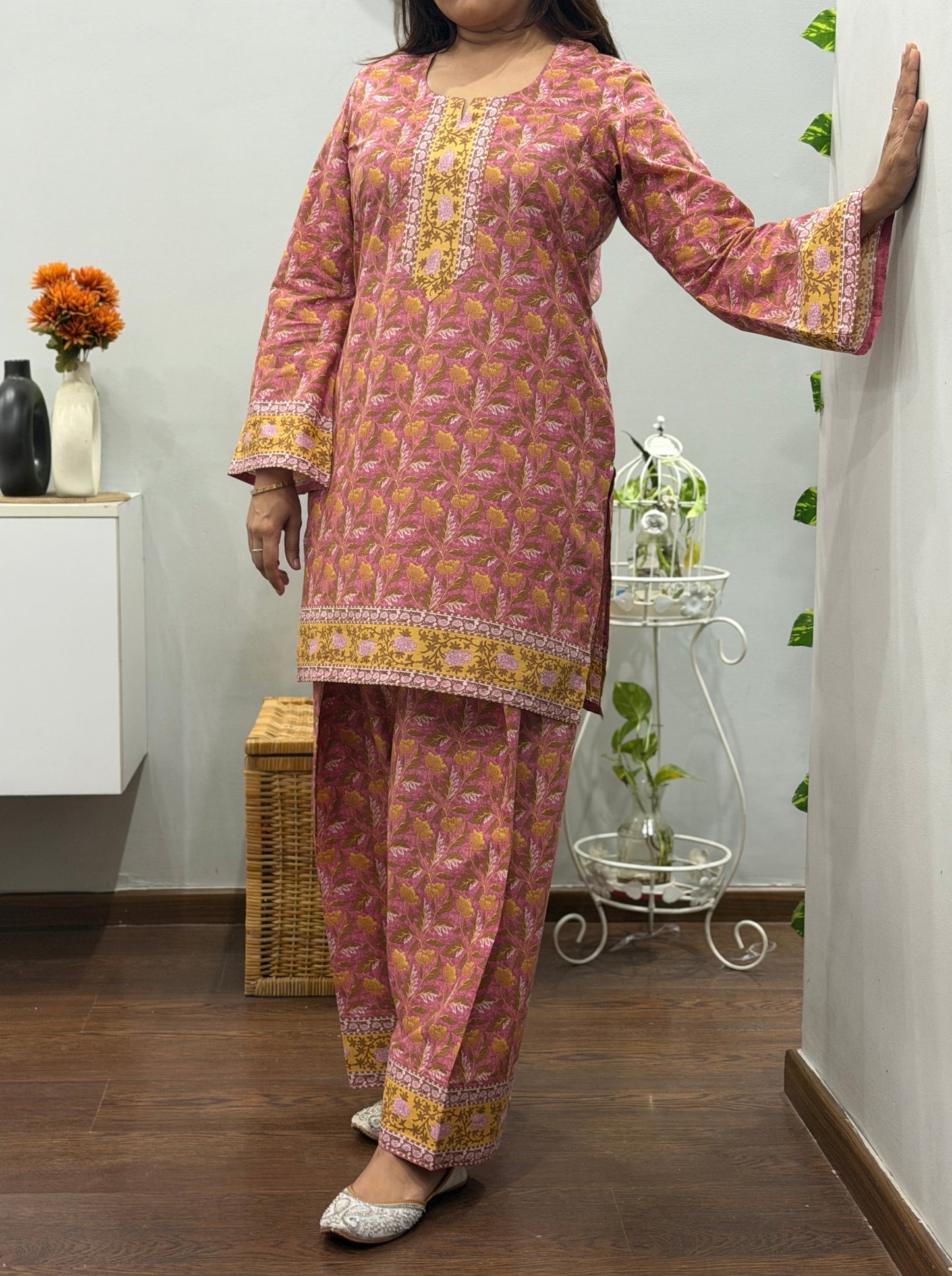 Madhura Kurta Farshi Salwar Set