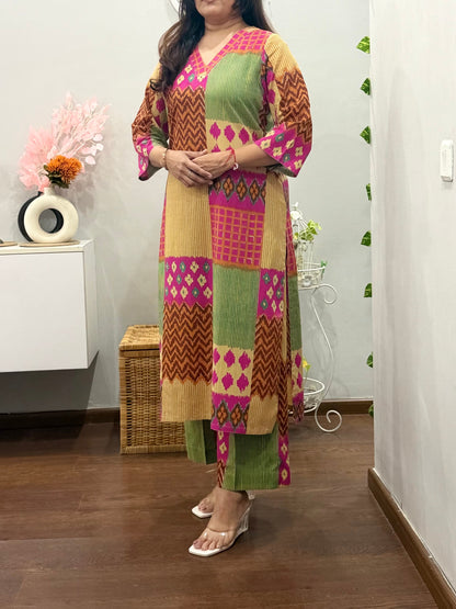 Uzbek Bloom Co ord Set