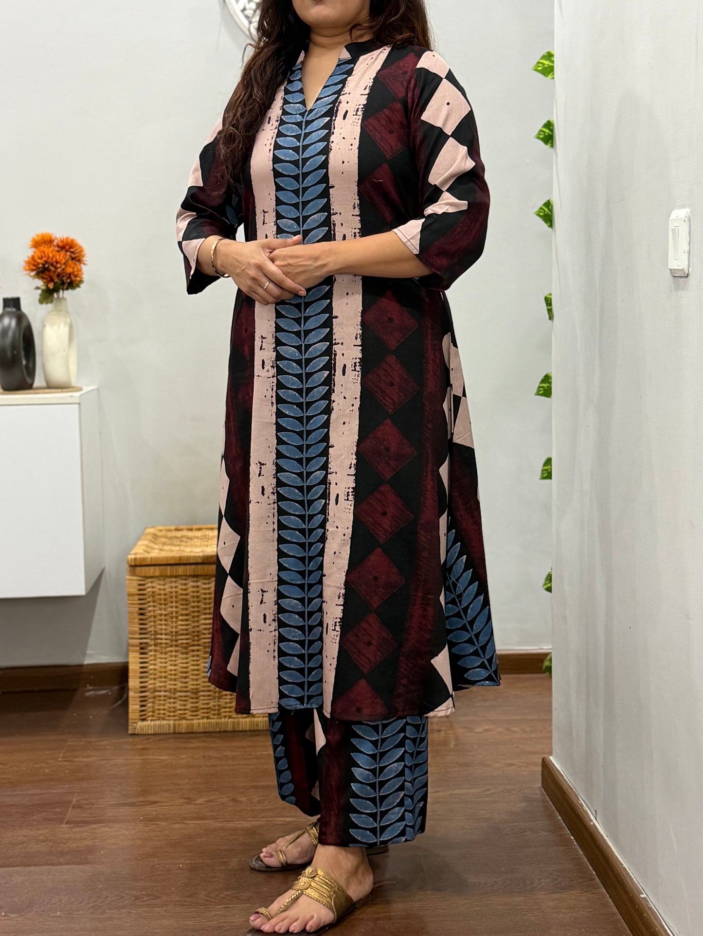 Navadha A Line Co ord Set