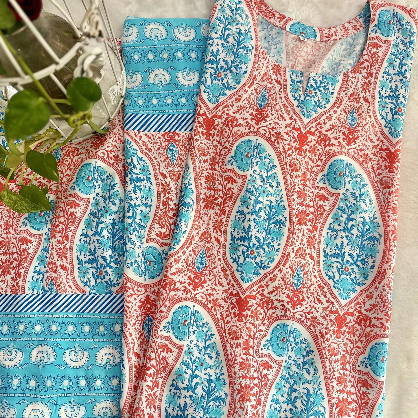 Dilkash Paisley Co-ord set 3