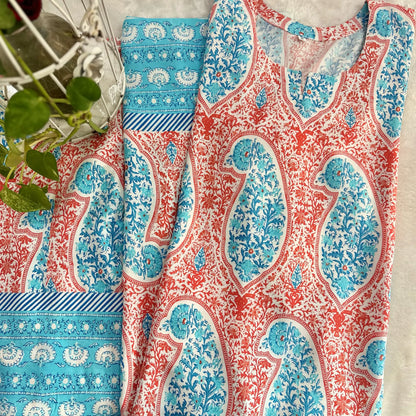 Dilkash Paisley Co-ord set 3