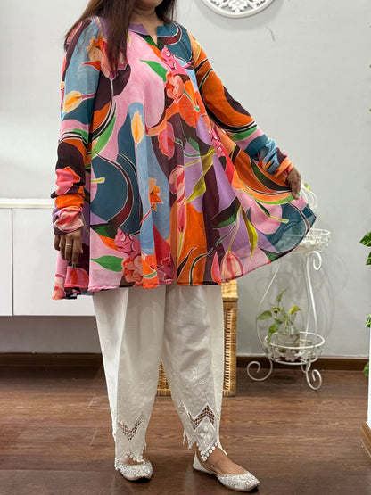 Umang Umbrella Kurta Farshi Salwar Set