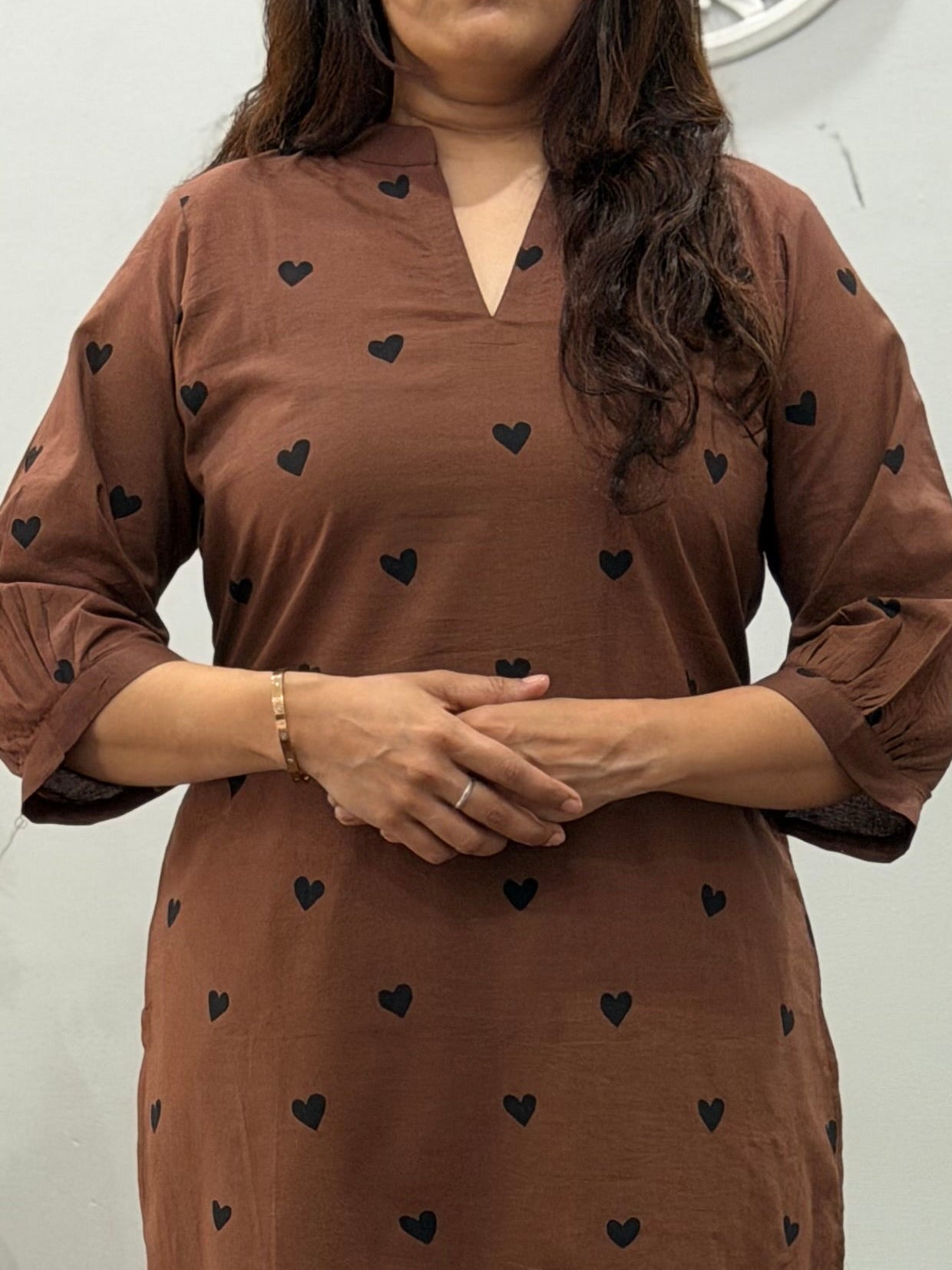 Coco Heart Kurta Palazzo Set