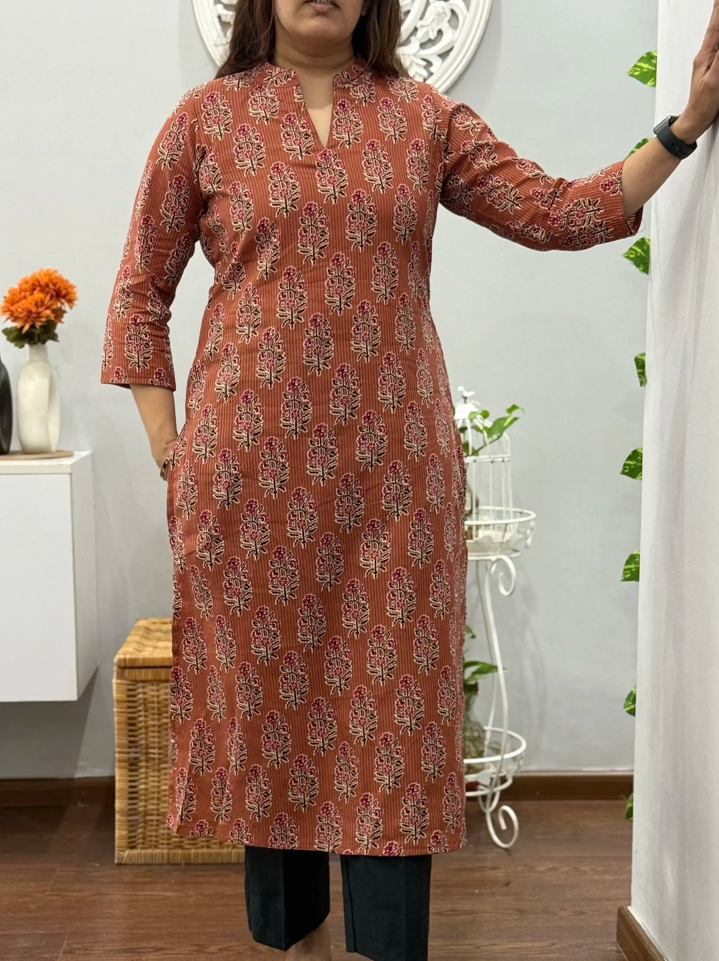 Alka straight Kurta 2