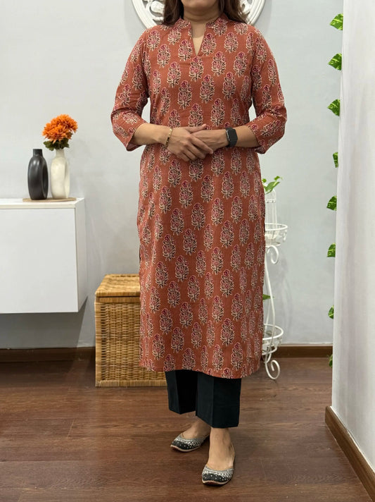 Alka straight Kurta