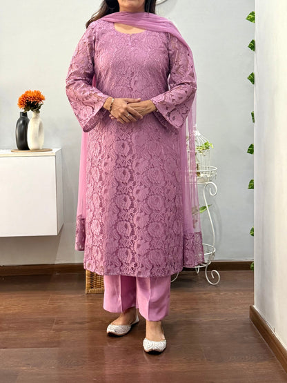 Berry Rose Suit Set