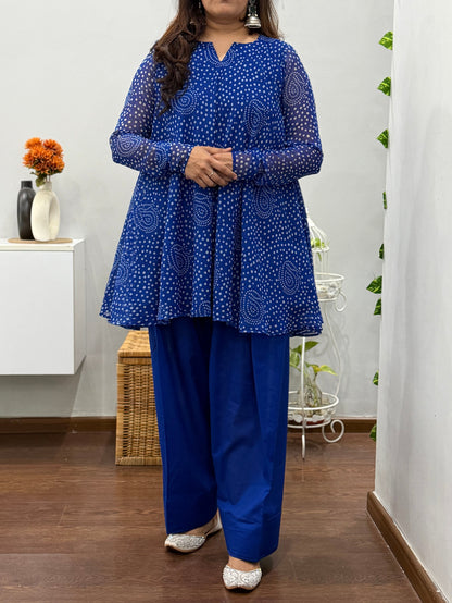 Neelaya Umbrella Kurta Farshi Salwar Set