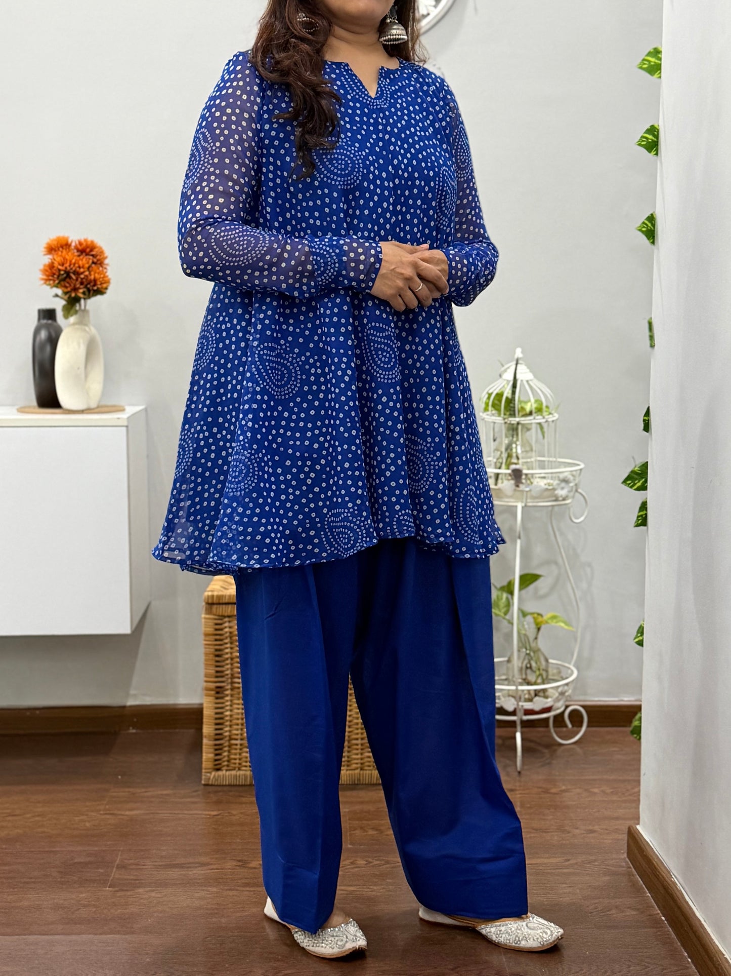 Neelaya Umbrella Kurta Farshi Salwar Set