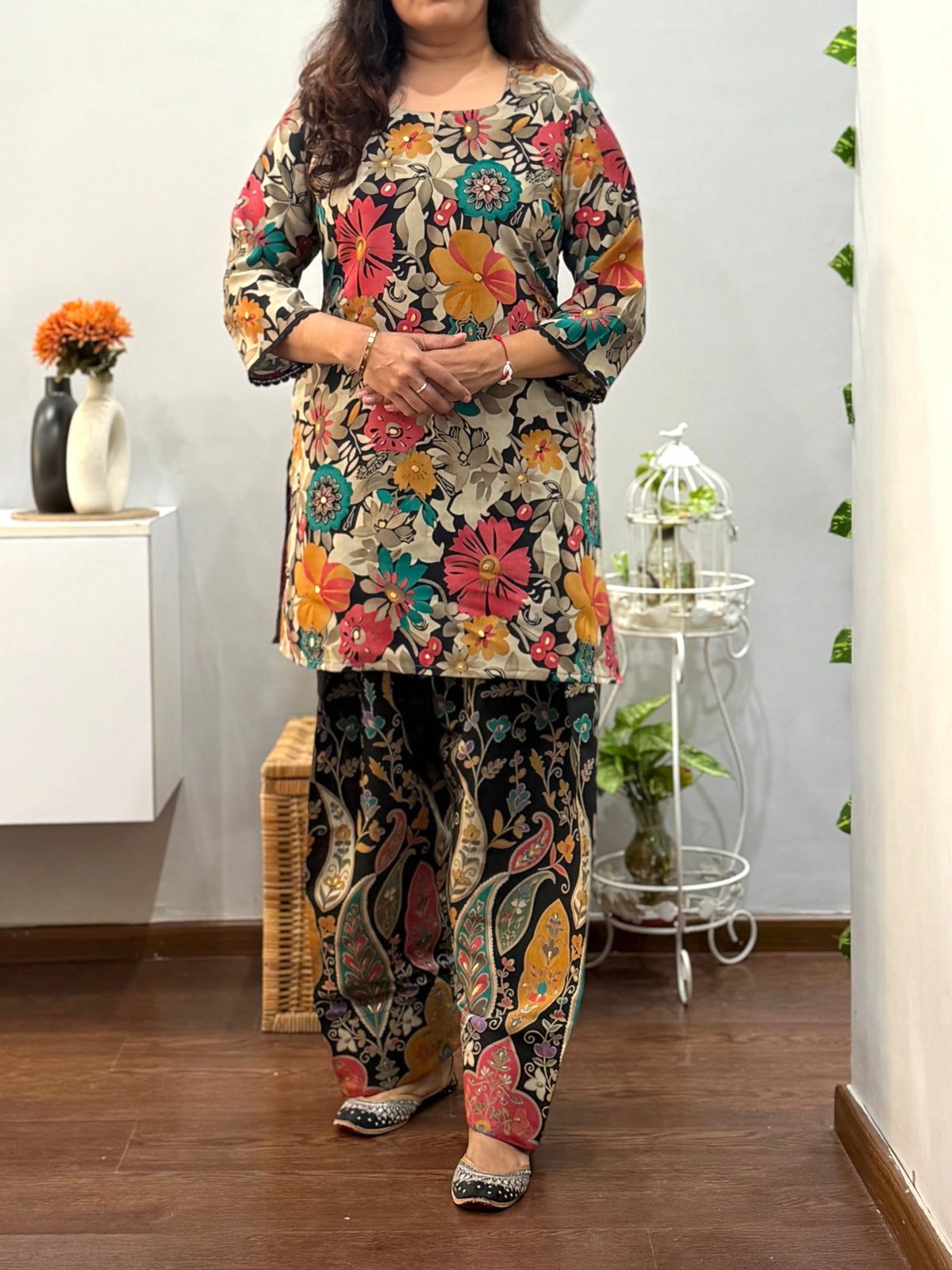 Manorama Kurta Farshi Salwar Set