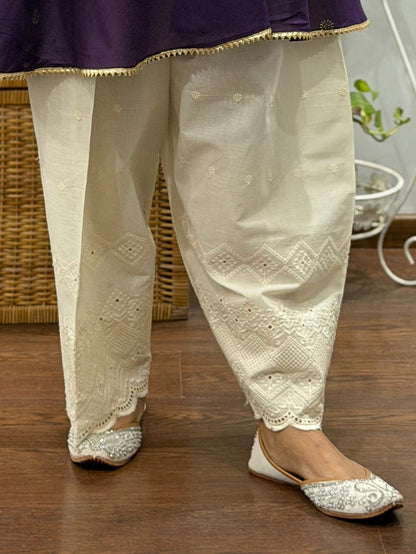 Embroidered Farshi Salwar