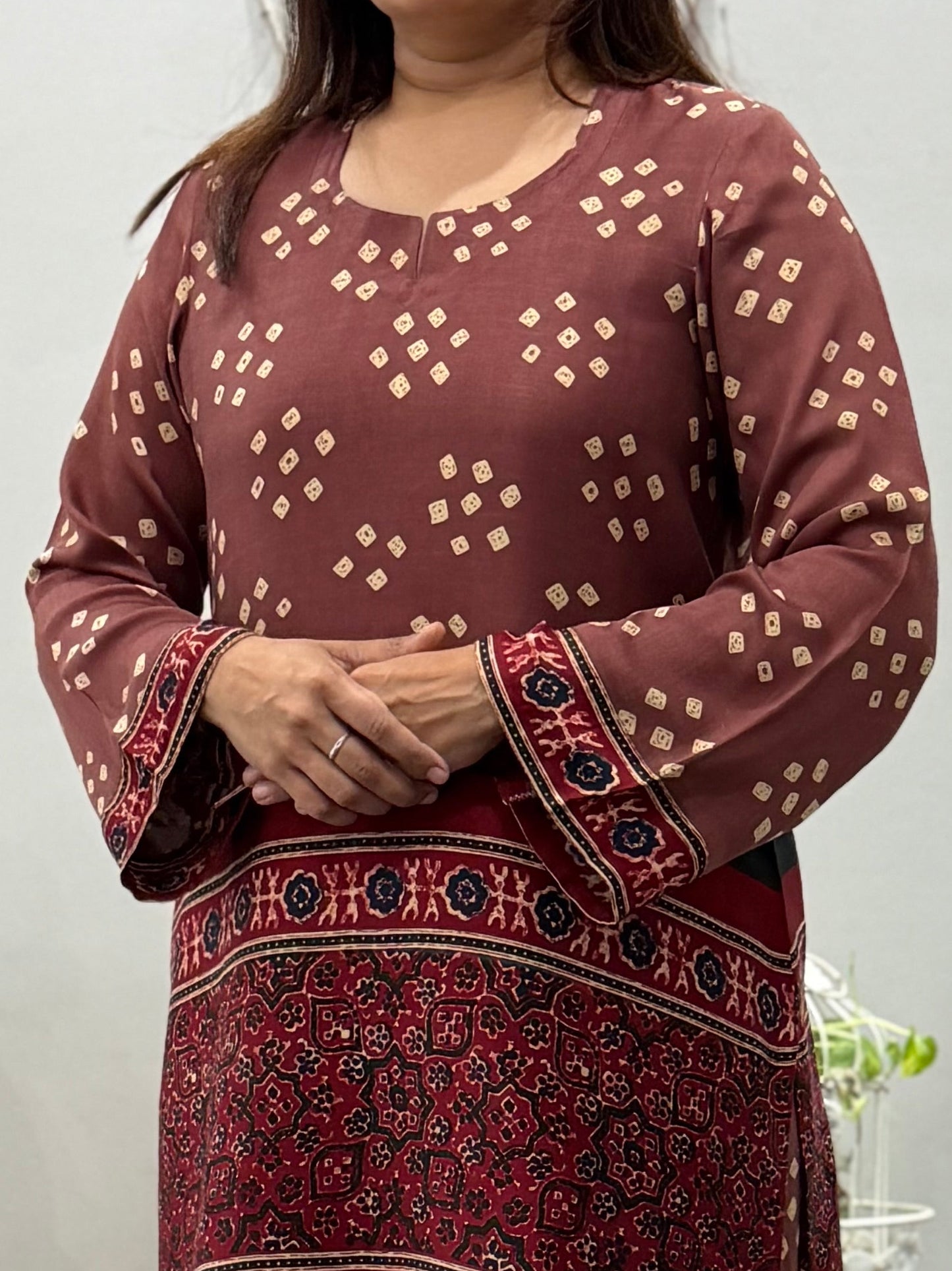 Ajooni Kurta Farshi Salwar Set