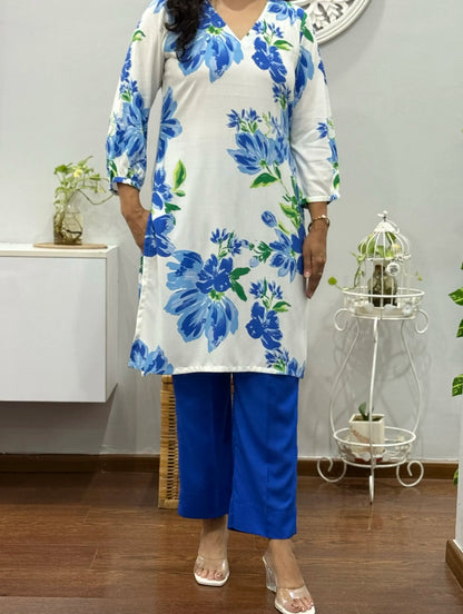 Pacific Bloom Kurta Palazzo 2