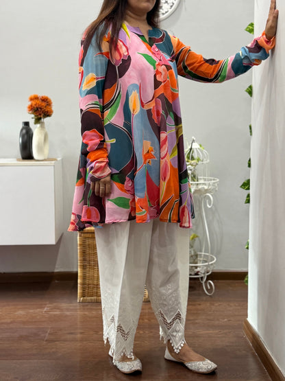 Umang Umbrella Kurta Farshi Salwar Set