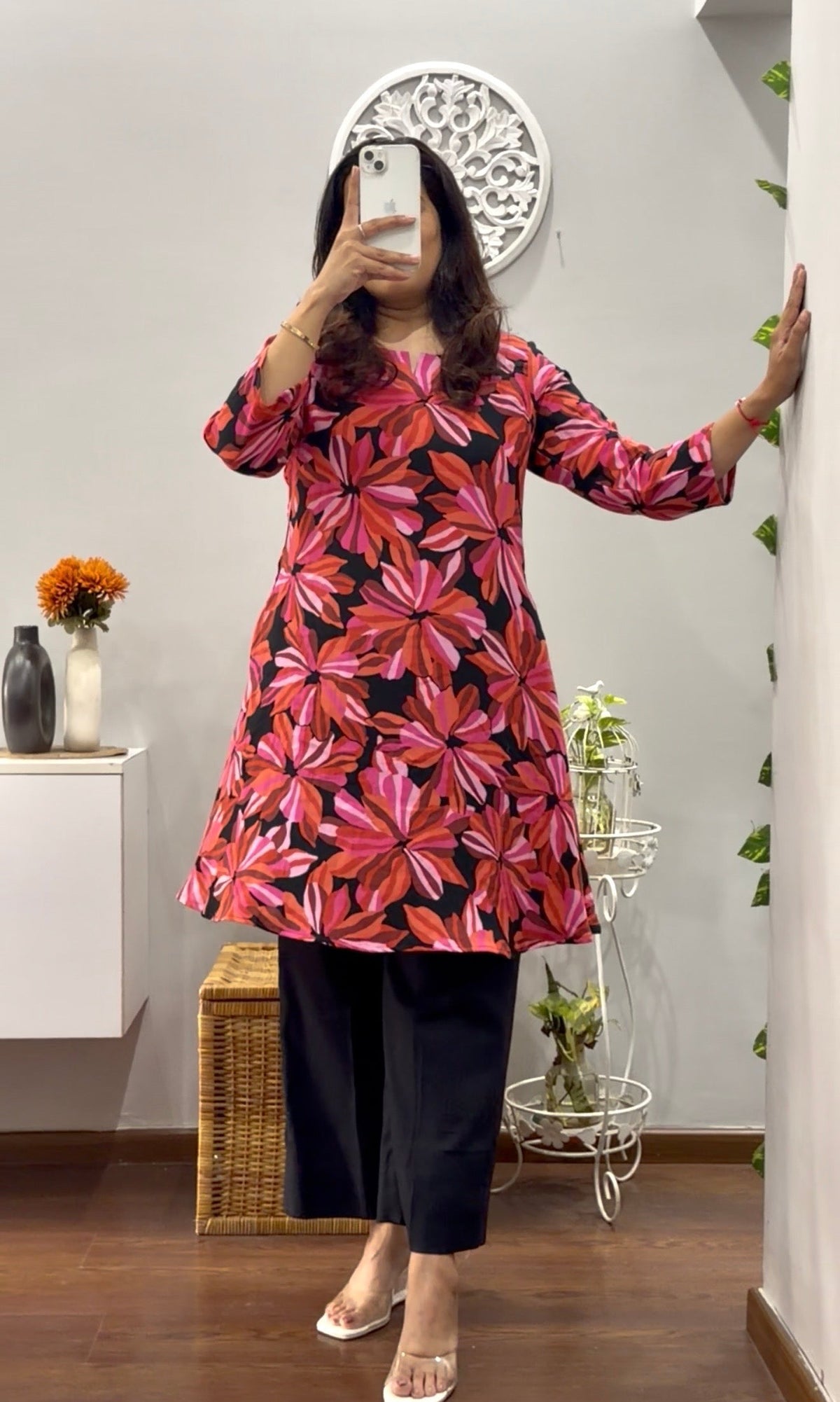 Phalguni A Line Kurta Palazzo Set
