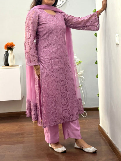 Berry Rose Suit Set