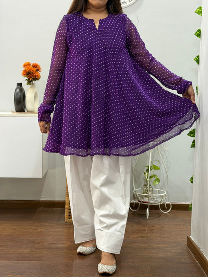 Nayab Umbrella Kurta Farshi Salwar Set