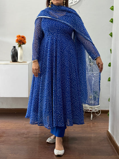 Siddat Anarkali Suit Set