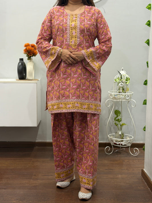 Madhura Kurta Farshi Salwar Set