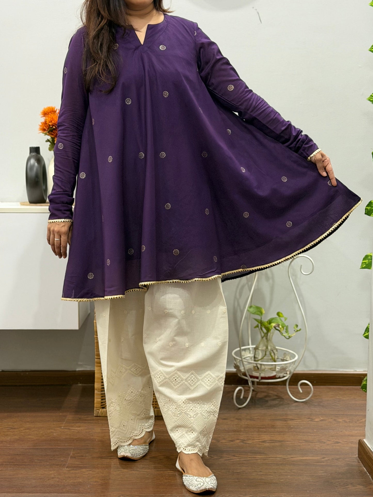 Noor Umbrella Kurta Farshi Salwar Set