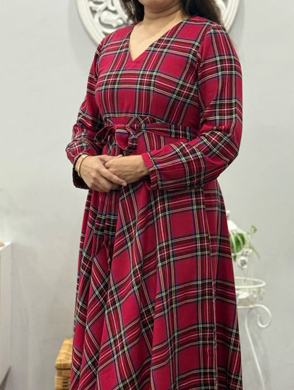 Christmas Flared Dress 3