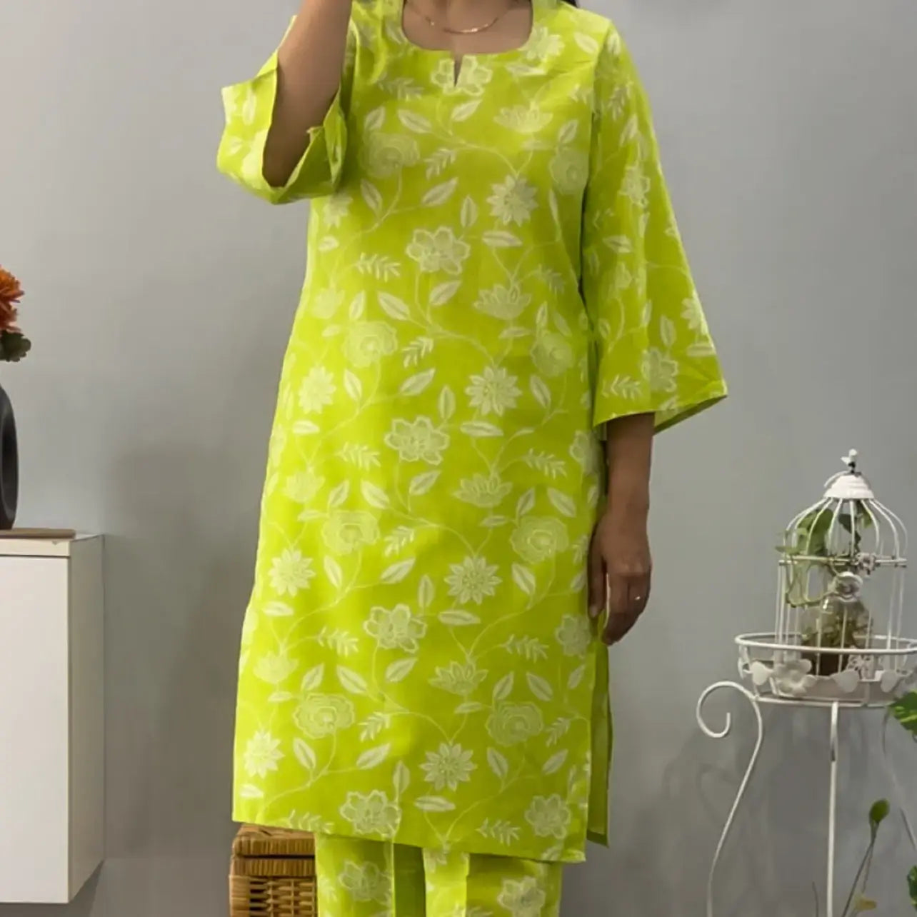 Green Florista Co-ord Set
