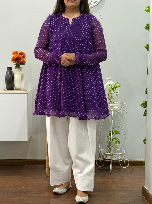 Nayab Umbrella Kurta Farshi Salwar Set