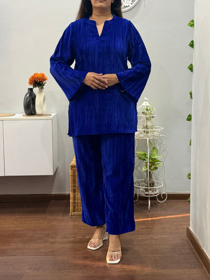 Royal Chic Velvet Co-ord Set
