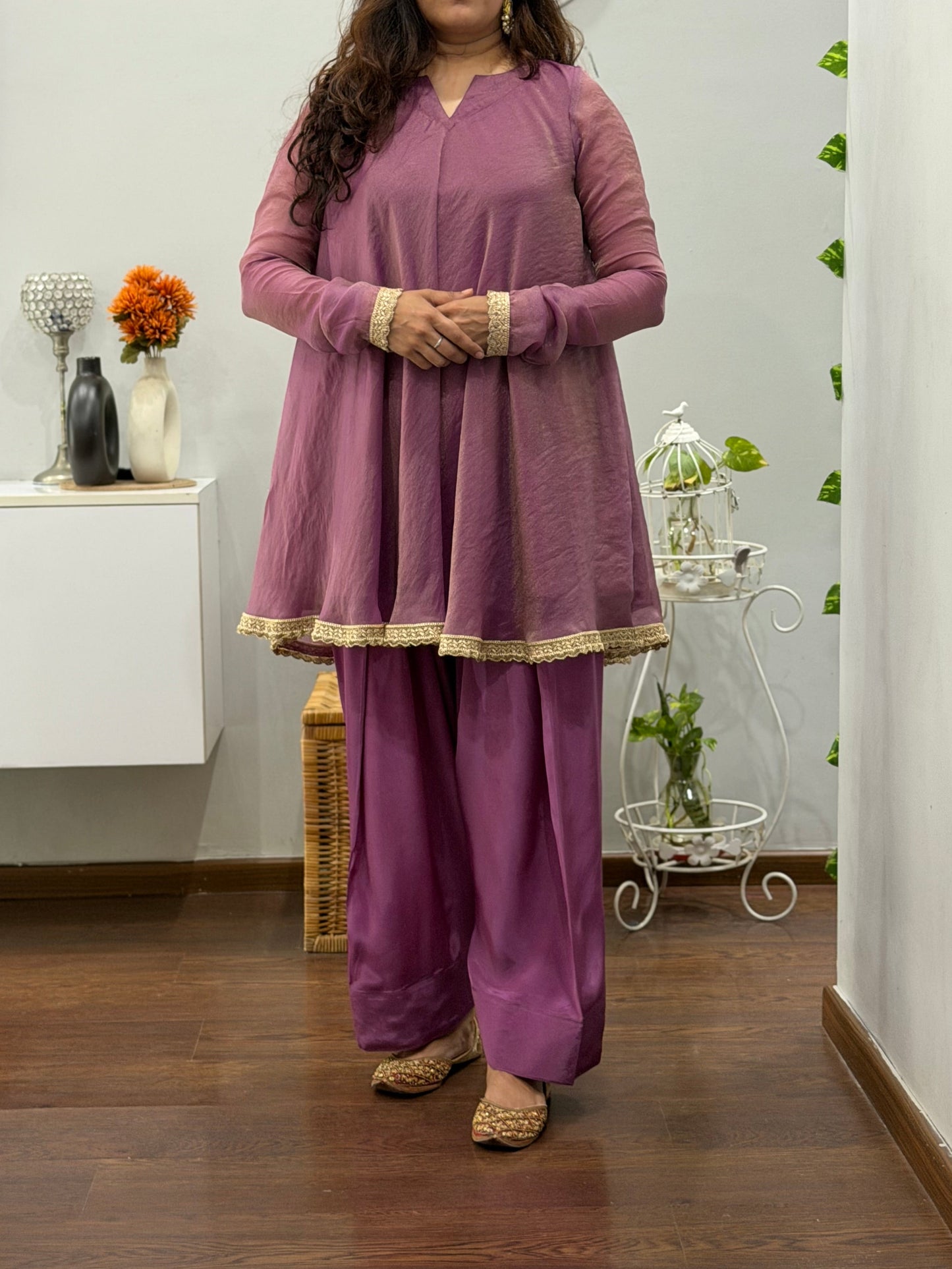 Andaaz Umbrella Kurta Farshi Salwar Set