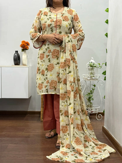 Gulzar kurta farshi salwar suit set 2
