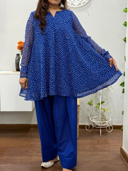 Neelaya Umbrella Kurta Farshi Salwar Set
