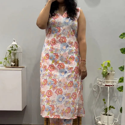 Floral symphony Co-ord set