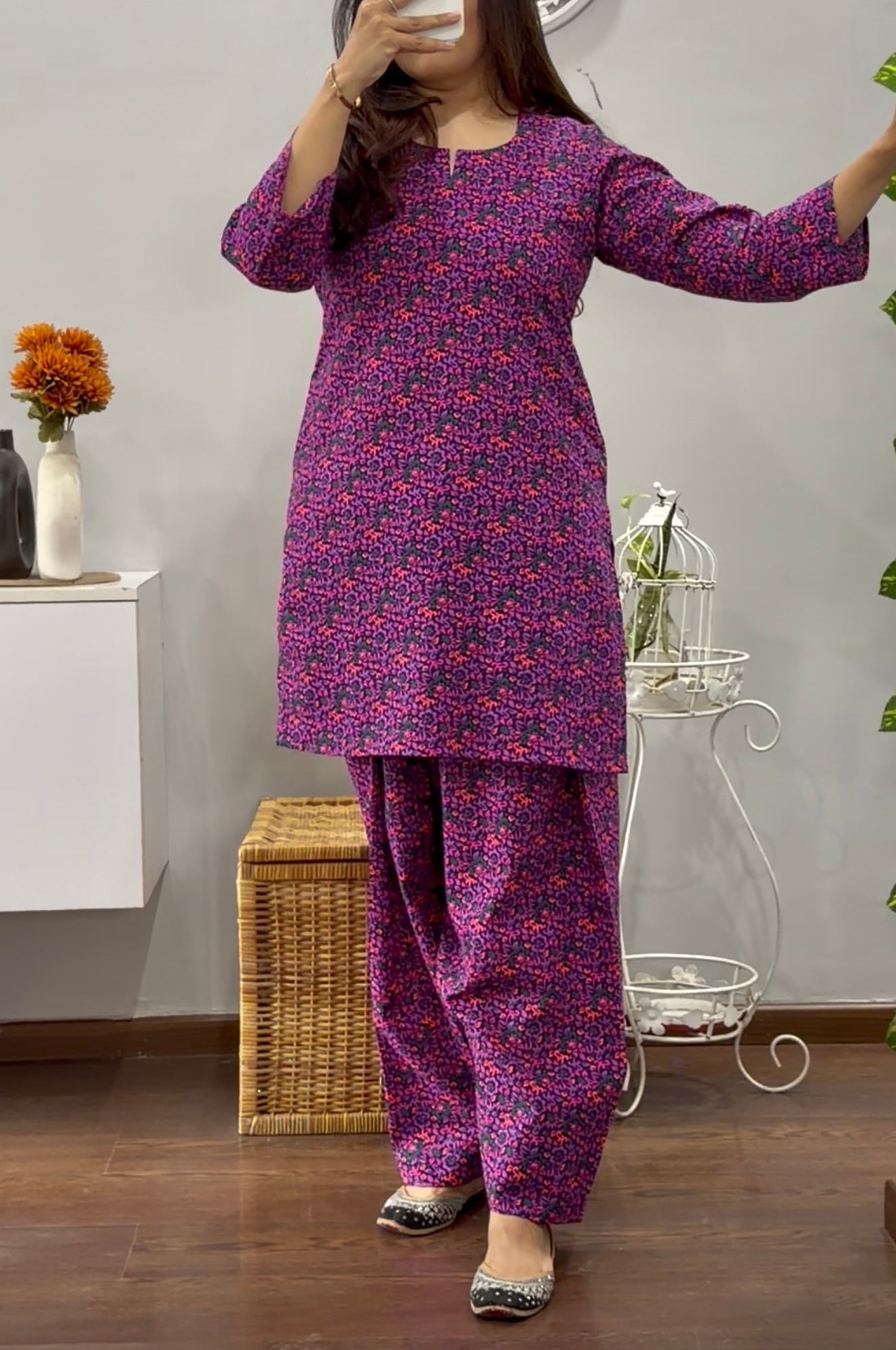 Saanvari Kurta Farshi Salwar Set